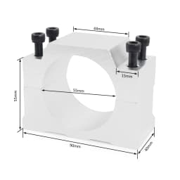 Air cooled DC Brushless Spindle Motor 400W 48V ER8 + 600W 60V Driver Without Hall CNC Router Milling Kit