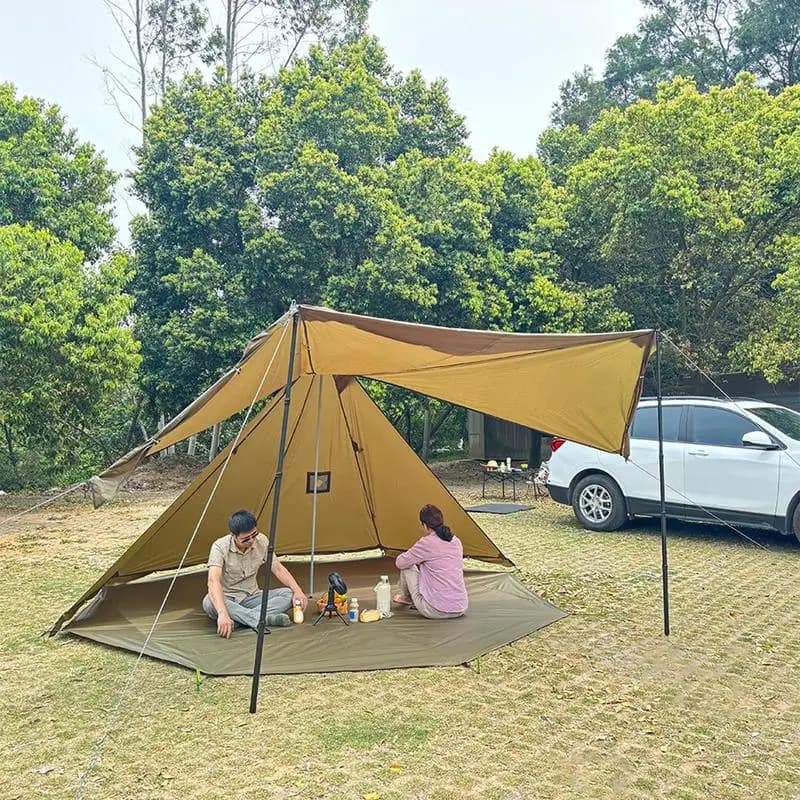Camping Tent Carpet Mat Octagonal Camping Ground Sheet Octagonal Outdoor Waterproof Camping Tent Mat For Camping Picnics