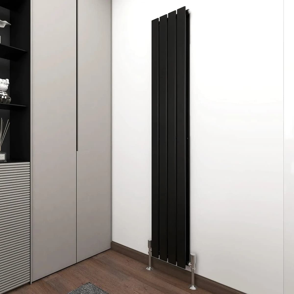 mcc direct Radiator Horizontal Vertical Designer Flat Panel Central Heating Radiator 1800X272mm Double