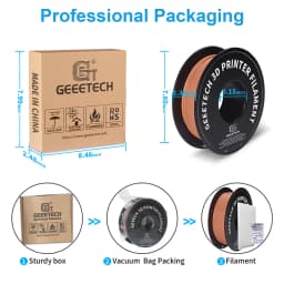 Geeetech 1kg 1.75mm Matte PLA 3D Printer Filament Vacuum Packaging Overseas Warehouses A Variety of Colors Fast Ship