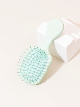 1pc Air Cushion Comb Mini Portable Lovely Massage Cartoon Comb Straight Hair Comb Hairdressing Tool, Special for Real Hair Wigs