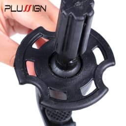 Adjustable Model Mannequin Training Head Wig Stand Holder Desk Table Clamp Black Color 1 Piece