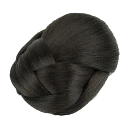 Soowee Synthetic Braided Chignon Dancer Hair Cover Donut Hair Pieces Scrunchies Hair Bun Wig Clips Updo Wedding Party Headwear