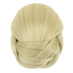Soowee Synthetic Braided Chignon Dancer Hair Cover Donut Hair Pieces Scrunchies Hair Bun Wig Clips Updo Wedding Party Headwear