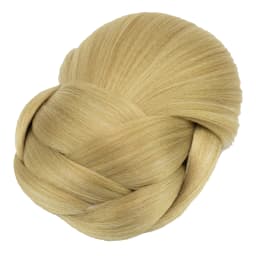 Soowee Synthetic Braided Chignon Dancer Hair Cover Donut Hair Pieces Scrunchies Hair Bun Wig Clips Updo Wedding Party Headwear