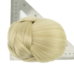 Soowee Synthetic Braided Chignon Dancer Hair Cover Donut Hair Pieces Scrunchies Hair Bun Wig Clips Updo Wedding Party Headwear