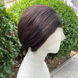 Natural Brown Short Bob Cut Synthetic Lace Front Wigs for Women Cosplay Wigs for Men Hairline Glueless 13x4 Lace Front Wigs