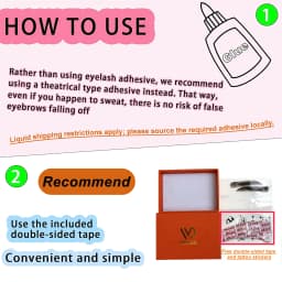 VEYDA Fake Eyebrow Women Or Man Hair Brazilian Hair Invisible Handmade 100% Human Hair Fake Eyebrows Hand Tied False Eyebrows