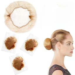 10/100Pcs Nylon Hair Net Star Dance Recital Buns / Hair Extension Weaving Cap Hairnets