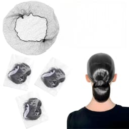 10/100Pcs Nylon Hair Net Star Dance Recital Buns / Hair Extension Weaving Cap Hairnets