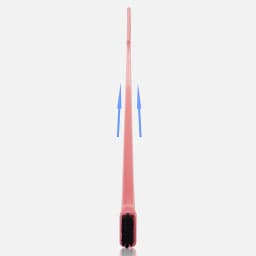Hair Anti-Static Edge Brush Comb 2-in-1 Double-Sided Edge Control Brush Hair Styling Tool With Comb, Special for Real Hair Wigs