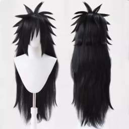 Uchiha Madara Cosplay Wigs Long Heat Resistant Synthetic Hair Game Anime Wigs