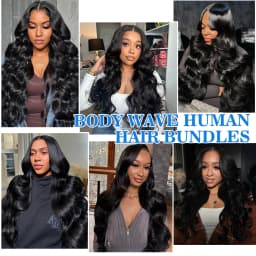 Smilegirl Brazilian Remy Unprocessed Virgin Human Hair 28 30 32 36 38 Inch Body Wave 1 2 3 4 Bundles Wavy Double Weave Extensions