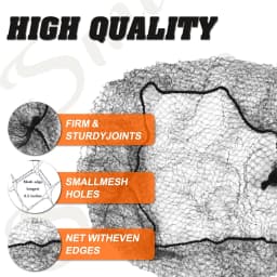Hair Net 50 Pcs, 24 Inches Hair Nets Elasticity Invisible Elastic Mesh for Food Service, Ballet Bun, Sleeping, Women and Wig