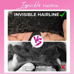 200 Density Flip Over Upgrade 3 In 1 Glueless Half Wig 200 Density Natural Colored Kinky Curly Wave Human Hair Wigs For Women