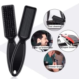 Barber Cleaning Brushes,Plastic Handle Nylon Bristles, Multifunctional Cleaning Supplies for Hair Salon, Haircuts,Home and Trave
