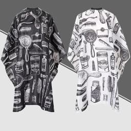 1/2PCS Professional Hair Cutting Apron Salon Barber Cape Hair Cutting Waterproof Cloth Hair Cutting Apron Barber Accessories