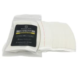 36 pcs 7.6 cm * 2.2 cm White Ultra Hold Tape Lace Front Tape Arc Double Sided Tape for Toupee Wig Adhesive