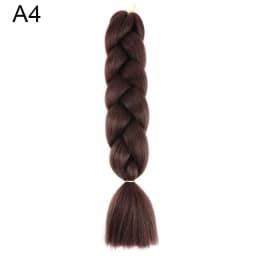 Synthetic Ombre Braiding Hair 24Inch 1Pack Pre Stretched Box Jumbo Colorful Crochet Extensions for Women