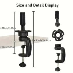 2025 Wig Head Stand Clamp Professional Cosmetology Wig Holder Clamp For Mannequin Manikin Training