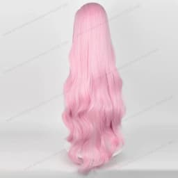 Fluttershy Cosplay Wig Synthetic Hair Unisex 100cm Long Curly Wave Pink Women Hairs Anime Heat Resistant Wigs