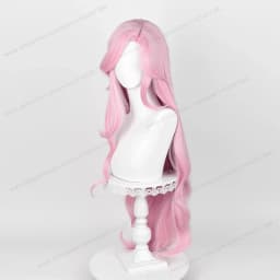 Fluttershy Cosplay Wig Synthetic Hair Unisex 100cm Long Curly Wave Pink Women Hairs Anime Heat Resistant Wigs