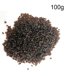 20G/50G/100G Italian Glue Beads Keratin Glue Granules Grains Amber Brown/Black Color For  Keratin Hair Extension Hair Adhesive