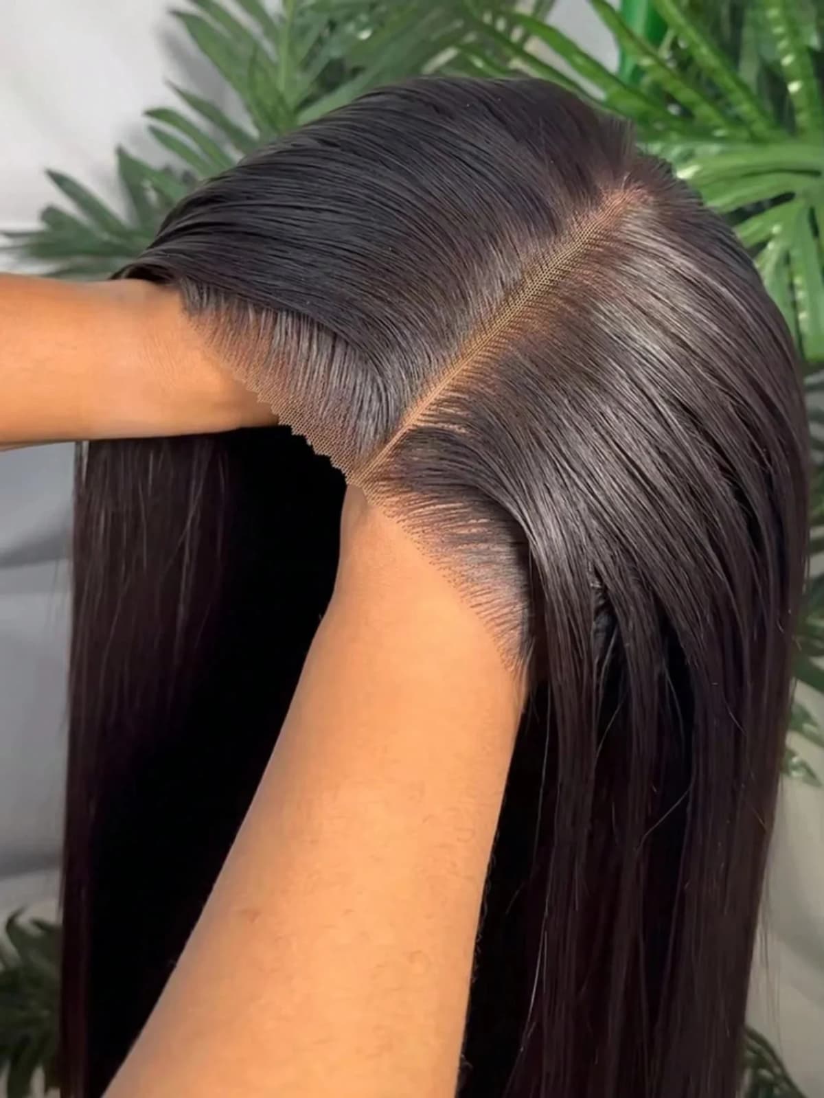 200 Density Bone Straight 5×5 13x6 Hd Lace Frontal Wig Glueless Wear and Go 13x4 Brazilian Human Hair Natural Black
