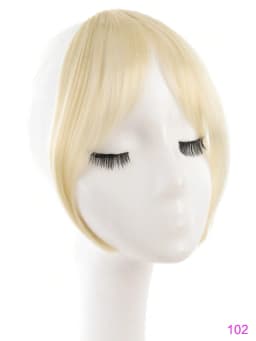 Eight Character French Bangs Wig Piece Female Synthetic BB Clip Fluffy Top Reissue Eight Character Bangs Thin Invisible Hairpins