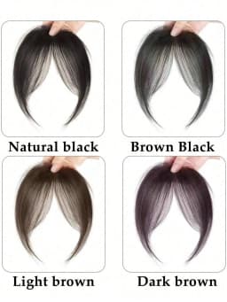 Eight Character French Bangs Wig Piece Female Synthetic BB Clip Fluffy Top Reissue Eight Character Bangs Thin Invisible Hairpins