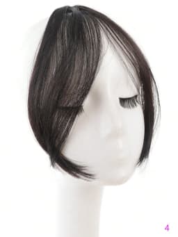 Eight Character French Bangs Wig Piece Female Synthetic BB Clip Fluffy Top Reissue Eight Character Bangs Thin Invisible Hairpins