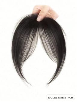 Eight Character French Bangs Wig Piece Female Synthetic BB Clip Fluffy Top Reissue Eight Character Bangs Thin Invisible Hairpins
