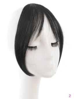 Eight Character French Bangs Wig Piece Female Synthetic BB Clip Fluffy Top Reissue Eight Character Bangs Thin Invisible Hairpins
