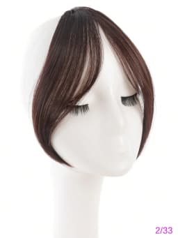 Eight Character French Bangs Wig Piece Female Synthetic BB Clip Fluffy Top Reissue Eight Character Bangs Thin Invisible Hairpins