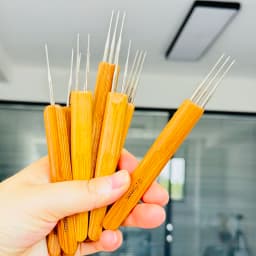 0.5Mm 0.75Mm Dreadlock Needle Crochet Hook For Dread Hair Dreadlocks Accessories Hook Needle For Crochet Braids Hair Tools