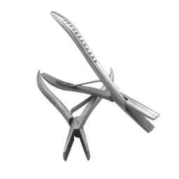 3 Type 7 Inch Silver Stainless Steel Clamp Hair Extension Plier with Two Holes Keratin Hair Extensions Removal Tools