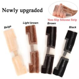 Lace Wig Grip Band with Non-Slip Silicone Strip, Adjustable Velvet Wig Grip Band for Lace Front Wigs,Wig Melting Band for Women