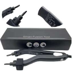 New Arrival L601 Quality Black Heat Hair Connector Temperature Controllable Heat Iron Hair Extension Tools Kit