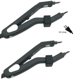 New Arrival L601 Quality Black Heat Hair Connector Temperature Controllable Heat Iron Hair Extension Tools Kit