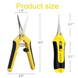 Hair Extension Pliers Keratin Bonding Cutter Pliers with Straight Stainless Steel Hand Pruner Pruning Shear Blades
