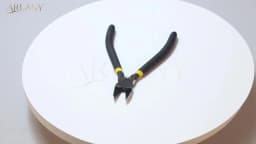 Hair Extension Pliers Keratin Bonding Cutter Pliers with Straight Stainless Steel Hand Pruner Pruning Shear Blades