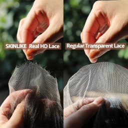 Eva 7x7 HD Lace Closure Pre Plucked Small Knots Straight Virgin Hair 9x6 HD Lace Frontal Body Wave Invisible HD Lace Melt Skins