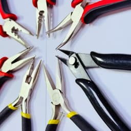 Various Types of Hair Extension Pliers for Micro Silicone Rings I-Tip Hair Pliers Hair Extensions Opener and Removal Tool
