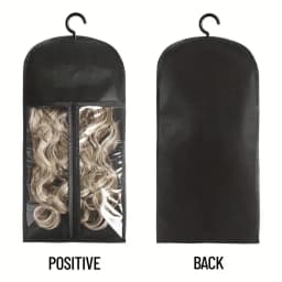 Storage Bags Hooks Transparent Dustproof Portable Design for Salon Home Use Holds Multiple Wigs Wall Mounted Tool Accessories