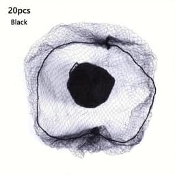 20/60/100Pcs DurableNylon HairNet For Bun Hair Hair style Tool Black BlondeBrown 5Mm Hair Net For Wigs Mesh Hair StylingHairnets