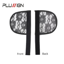 Ponytail Net Base Hair Net For Making Ponytail Hair Extension Black Pony Tail Weaving Net With Adjust Strap Lace Net For Wigs