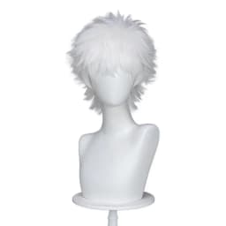 Women Men CosPlay Props The Summer Hikaru Died Tsujinaka Yoshiki Indou Hikaru Cosplay Wig White Short Synthetic Hair