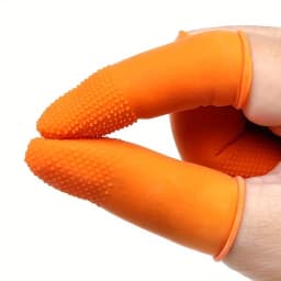 5/10/15/20/25pc Wig extension protection tool is used to make protective finger cots for wig keratin protein glue