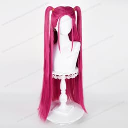 Mira Cosplay Synthetic Wig 90cm Long Rose Red Woman Hair Anime Heat Resistant Wigs