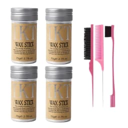 2/5Pcs Hair Wax Stick For Kids Women Slick Back Brushes Gel Pomade for Little Girls Toddler Flyaway Hair Wig Styling Accessories